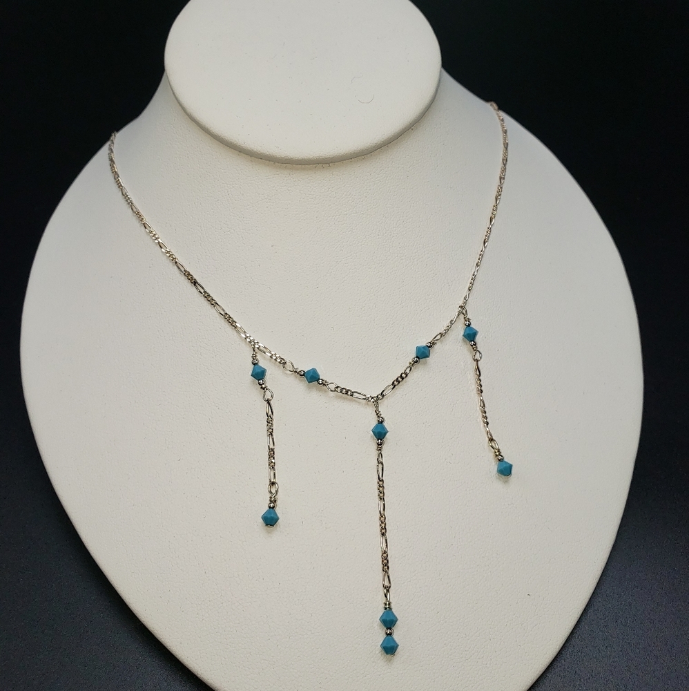 Sterling silver hand made necklace